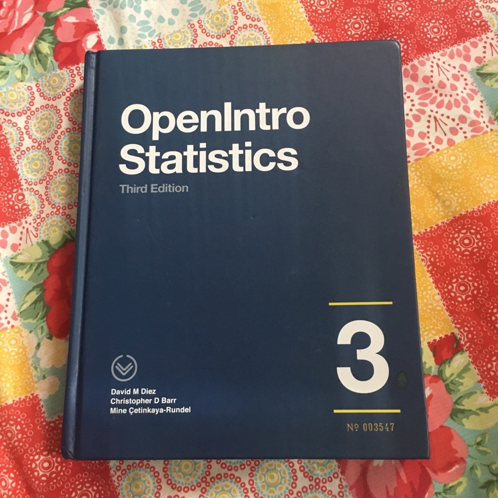 OpenIntro Statistics Textbook